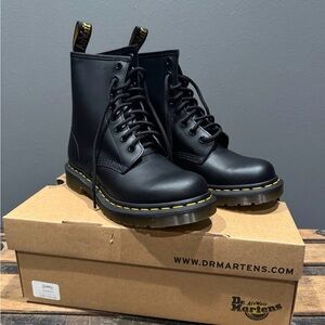 Dr. Martens Black Leather Footwear